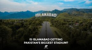 The beautiful Islamabad cricket stadium