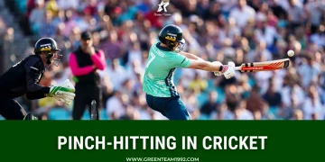 Pinch hitting in cricket