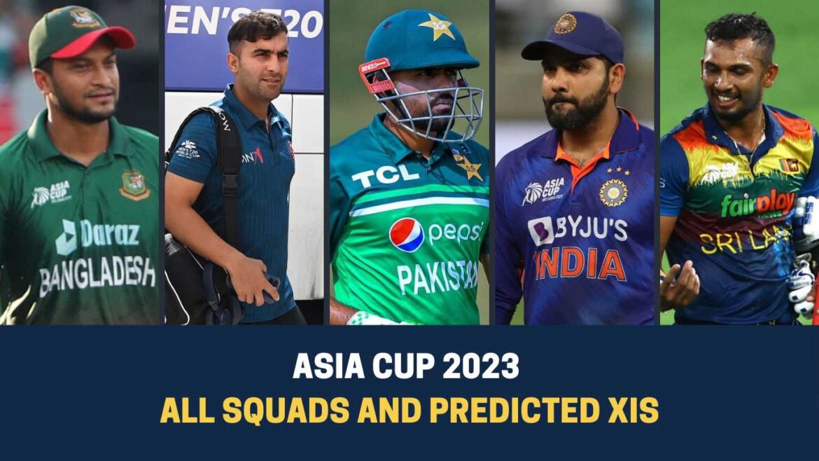 Asia Cup 2023 Squads