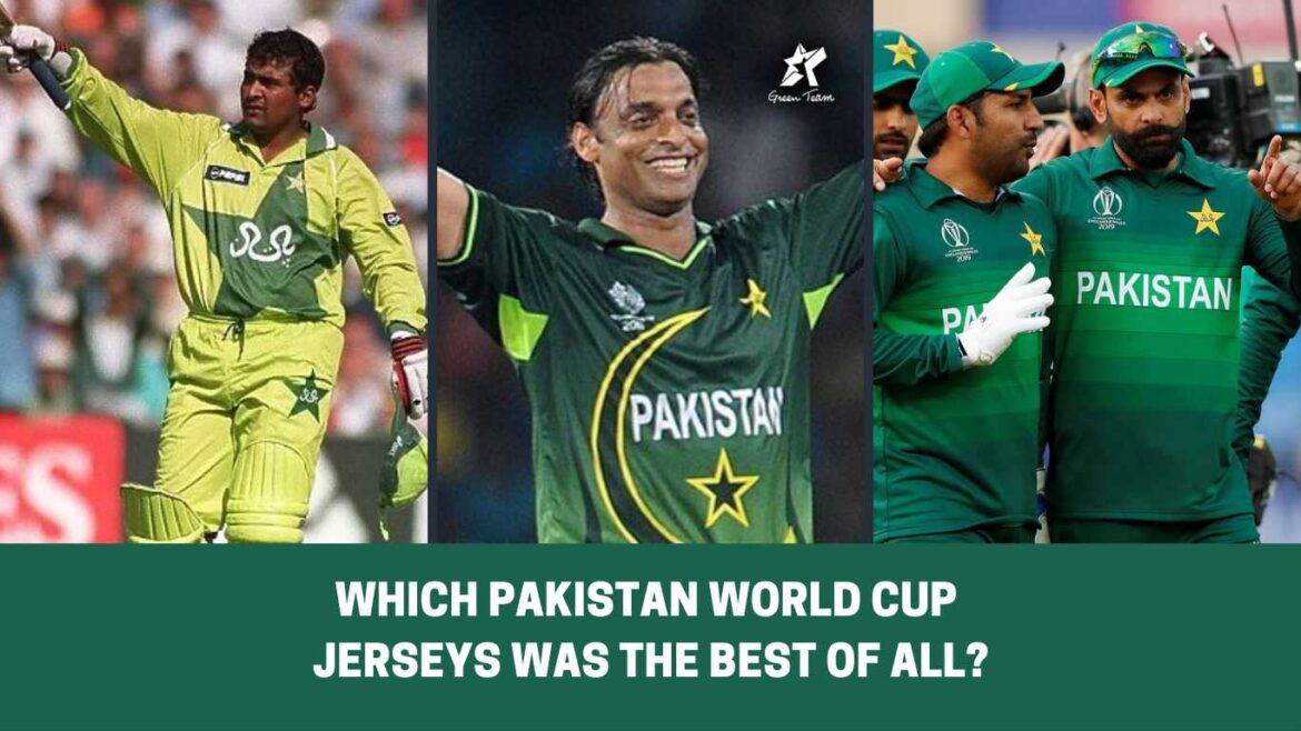 Pakistan’s World Cup 2023 kit