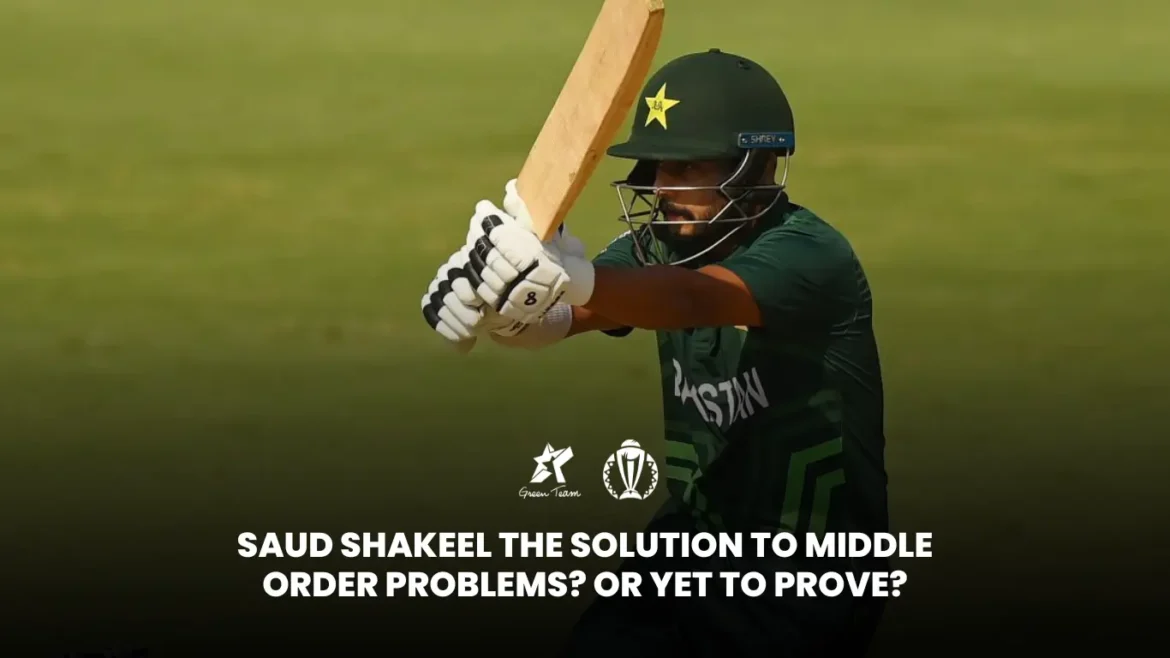 Purple patch of Saud Shakeel