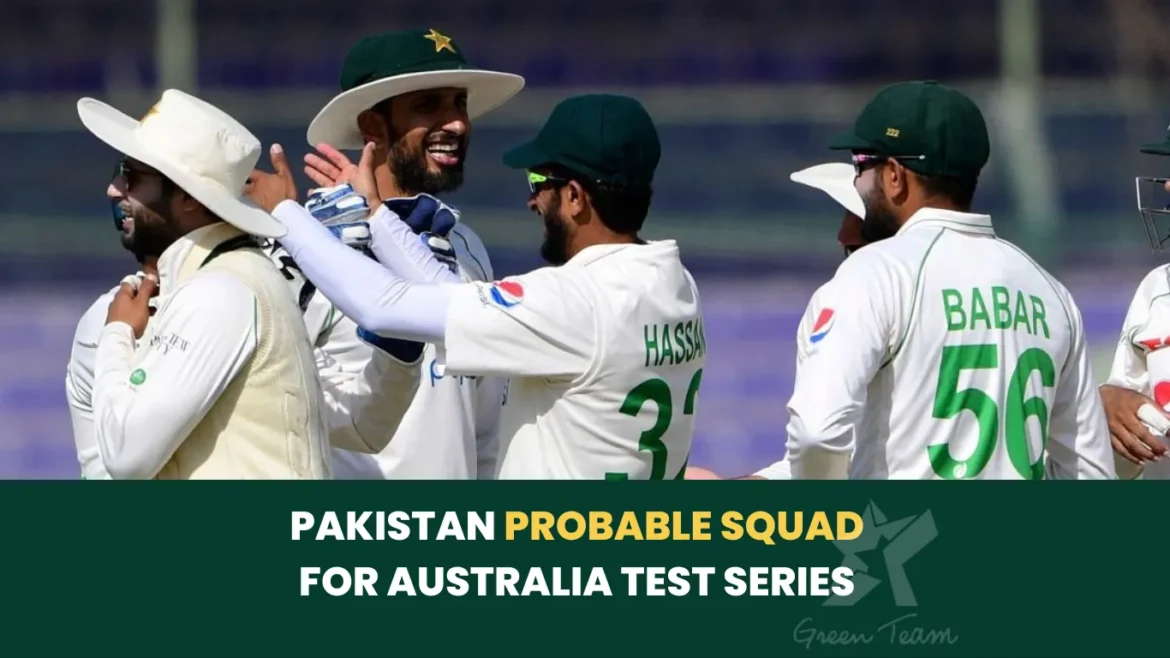 Squad for the AUSTRALIA Series