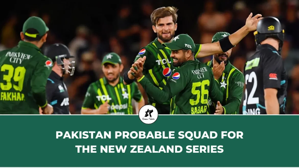 Squad for the New Zealand Series